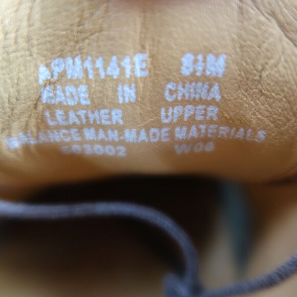 Rockport Shoes Men 8.5 Oxford Cap Toe Leather Dress Formal Classic Comfort Brown - Picture 15 of 16